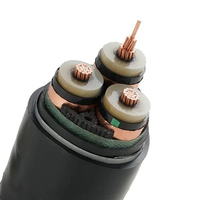 ZR-YJV22 26/35 kV XLPE maitinimo kabelis 3 gyslų 185 mm kasybos vario vario PVC